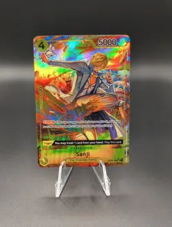 Sanji OP04-104 Kingdoms of Intrigue One Piece Alternate Art - Image 1
