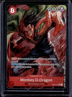 2024 One Piece 500 Years in the Future Monkey.D.Dragon Alternate Art #OP07-015 - Image 1