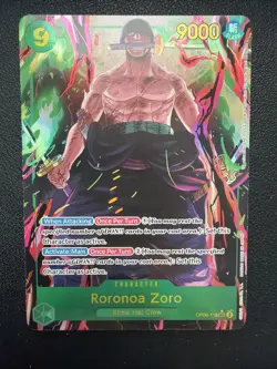 Roronoa Zoro (Alternate Art) OP06-118 Wings of the Captain Foil - Image 1