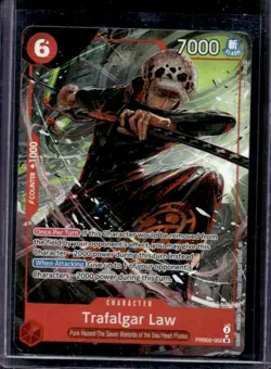 2025 One Piece The Best Vol. 2 Trafalgar Law Promo #PRB02-002 - Image 1
