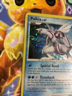 Pokemon Card - Palkia Diamond and Pearl 11/130 Holo Rare SWIRL - Image 2