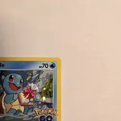 Pokemon Squirtle SWSH233 Sword & Shield Promo Holo Card Water Gun 70 HP - Image 4