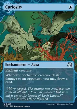 Curiosity - Non-Foil - wot - 17 | MTG Card - Image 3