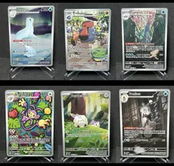 Pokemon IR Lot 6 Illustration Rare Full Art Cards NM Phantasmal Flames + More - Image 1
