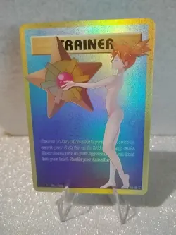 Misty Poke Trainer Waifu Girl Sexy Doujin Trading Card - Image 1