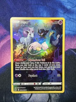 Mew GG10/GG70 Galarian Gallery Crown Zenith NM Holo Pokemon Card - Image 1