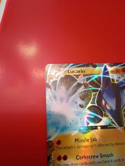 Pokemon Lucario EX Full Art 54/111 Holo Card 2014 Furious Fists Lot Of 2 - Image 3