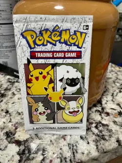 Cereal Box Pokemon Cards Sealed Pack Of 3 cards from general mills lucky charms - Image 1