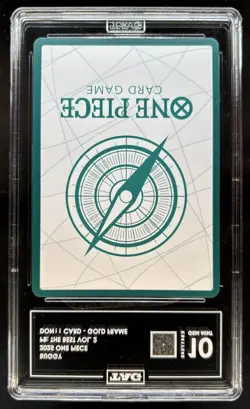 2025 One Piece Buggy The Best Vol 2 Don!! Card Gold Frame +1000 TAG 10 - Image 2