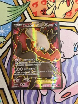 Pokemon Darkrai EX Holo Full Art Ultra Rare Card 118/122 NM - Image 2