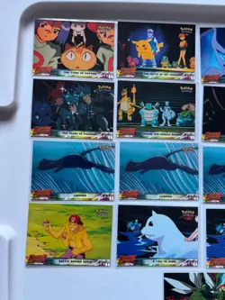 LOT OF 17 Vintage Mewtwo Strikes Back Movie Promo Cards LOT D *BTX - Image 3