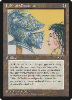 MTG Helm of Obedience [ALL - 163] LP - Image 1