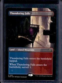 2024 Magic MTG Murders at Karlov Manor Thundering Falls Foil #331 - Image 1