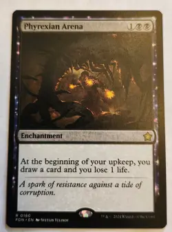 Phyrexian Arena Foundations Regular Rare NM+ - Image 1