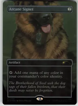 MTG Arcane Signet Foil NM Secret Lair Drop Series Magic 2464 - Image 1