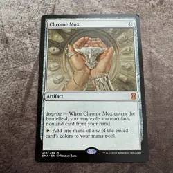 Chrome Mox - Eternal Masters - MTG Magic the Gathering - MP - Image 1
