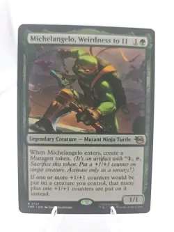 Michelangelo, Weirdness to 11 Teenage Mutant Ninja Turtles Foil - Image 1