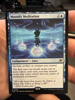 Moonlit Meditation Edge of Eternities Non-Foil 69 NM - Image 1