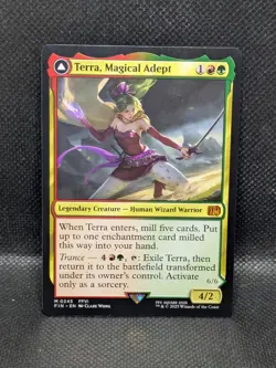 Terra, Magical Adept - 245 - M - Magic the Gathering: Final Fantasy - Regular - Image 1