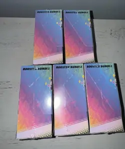 Pokemon TCG Prismatic Evolutions Booster Bundle New Factory Sealed X5 - Image 3