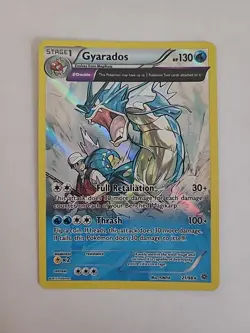 Pokemon TCG Gyarados Reverse Holo Rare XY Ancient Origins 2015 21/98 - Image 1