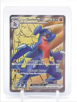 CYNTHIA'S GARCHOMP EX 2025 POKEMON S&V BLACK STAR PROMO #204 Q1048 - Image 1