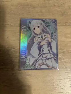 Union Arena Emilia AP Action Point Card Rare Condition Check - Image 1