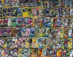 Pokemon Card Lot 20x Guaranteed 1 ULTRA RARE (V/GX/EX/VSTAR/VMAX) + 5 Holo/RH - Image 1