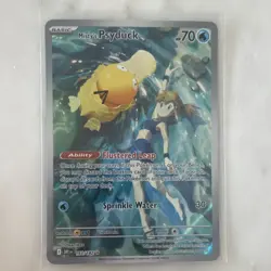 Pokemon Misty's Psyduck 193/182 SV10 Destined Rivals Illustration Rare Holo - Image 1