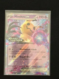 Mimikyu ex (Journey Together Stamped) 069/159 Pokemon TCG - Image 1