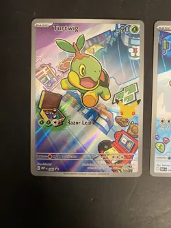 Pokemon 1st Partner Illustration Collections Turtwig #40 Chimchar #41 Piplup #42 - Image 2