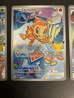 Pokemon 1st Partner Illustration Collections Turtwig #40 Chimchar #41 Piplup #42 - Image 3