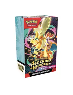 Pokemon TCG Mega Evolution Ascended Heroes Booster Bundle x4 | PRESALE - Image 1