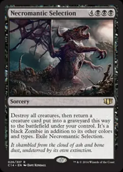 Necromantic Selection - Light Play MTG Commander 2014 Edition - Image 1