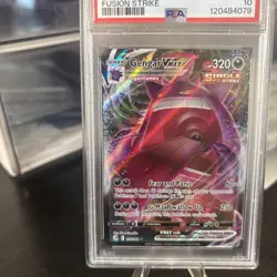 2021 POKEMON SWORD & SHIELD FUSION STRIKE #157 FULL ART/GENGAR VMAX PSA 10 - Image 3