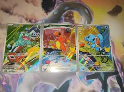 Pokemon TCG First Partner Illustration Collection Series 1 Kanto GEN 1 Set - Image 1