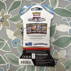 Pokemon TCG S&V: Stellar Crown sleeved booster pack. Sealed New x1 - Image 2