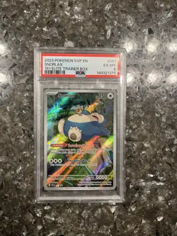 2023 Pokemon SVP En Snorlax 151 Elite Trainer Box PSA 6 Looks Nicer Fresh Slab - Image 2