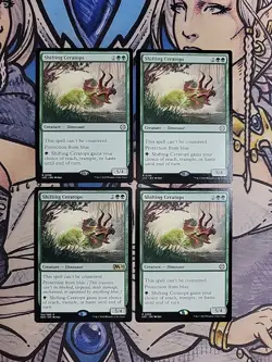 4x Shifting Ceratops NM/M Mixed Sets M20 LCC MTG Magic - Image 1