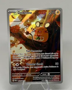 DEDENNE 093/088 POKEMON ME03 PERFECT ORDER FULL ART ILLUSTRATION RARE - Image 1