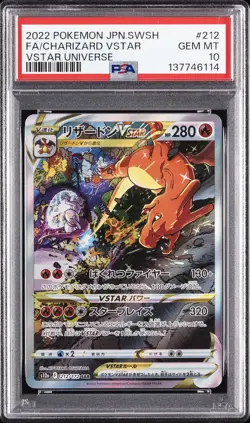 2022 POKEMON JPN SWORD & SHIELD VSTAR UNIVERSE FULL ART/CHARIZARD VSTAR PSA 10 - Image 1