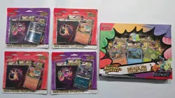 Pokemon Ascended Heroes Tech Sticker + Deluxe Pin Collection Lot Sealed - Image 1