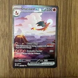 Pokemon Tcg Charizard EX 199/165 Scarlet & Violet 151 SIR Full Art - 151 - Image 1