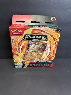 Pokemon TCG Ninetales ex Deluxe Battle Deck NEW Sealed Box Factory Sealed - Image 1