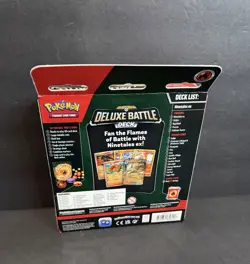 Pokemon TCG Ninetales ex Deluxe Battle Deck NEW Sealed Box Factory Sealed - Image 3