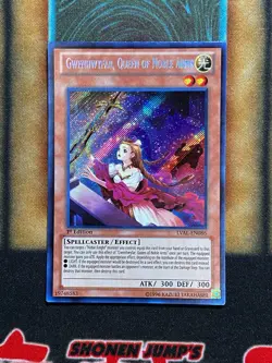 Yugioh Gwenhwyfar, Queen Of Noble Arms LVAL-EN086 Secret Rare 1st Ed NM - Image 1