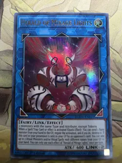 Yugioh Herald Of Mirage Lights UR 1st Ed. DUOV-EN011 Near Mint - Image 1