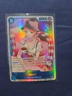 Nami SR OP11-054 A Fist of Divine Speed One Piece English NM - Image 1