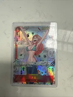 One Piece CCG Nami Manga Alternate Art OP01-016 Japanese - Image 1