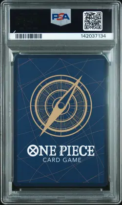 2023 ONE PIECE OP03-PILLARS OF STRENGTH ALTERNATE ART CHARLOTTE KATAKURI PSA 10 - Image 2